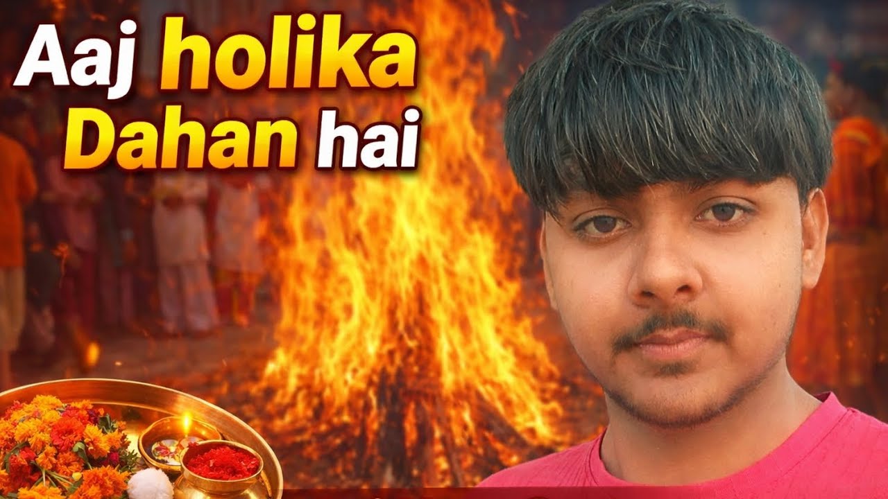Aaj holika Dahan hai | Aaj Ham kiye holika jarvane | Life vlog by shivam | @souravjvlogs  | 47/2000