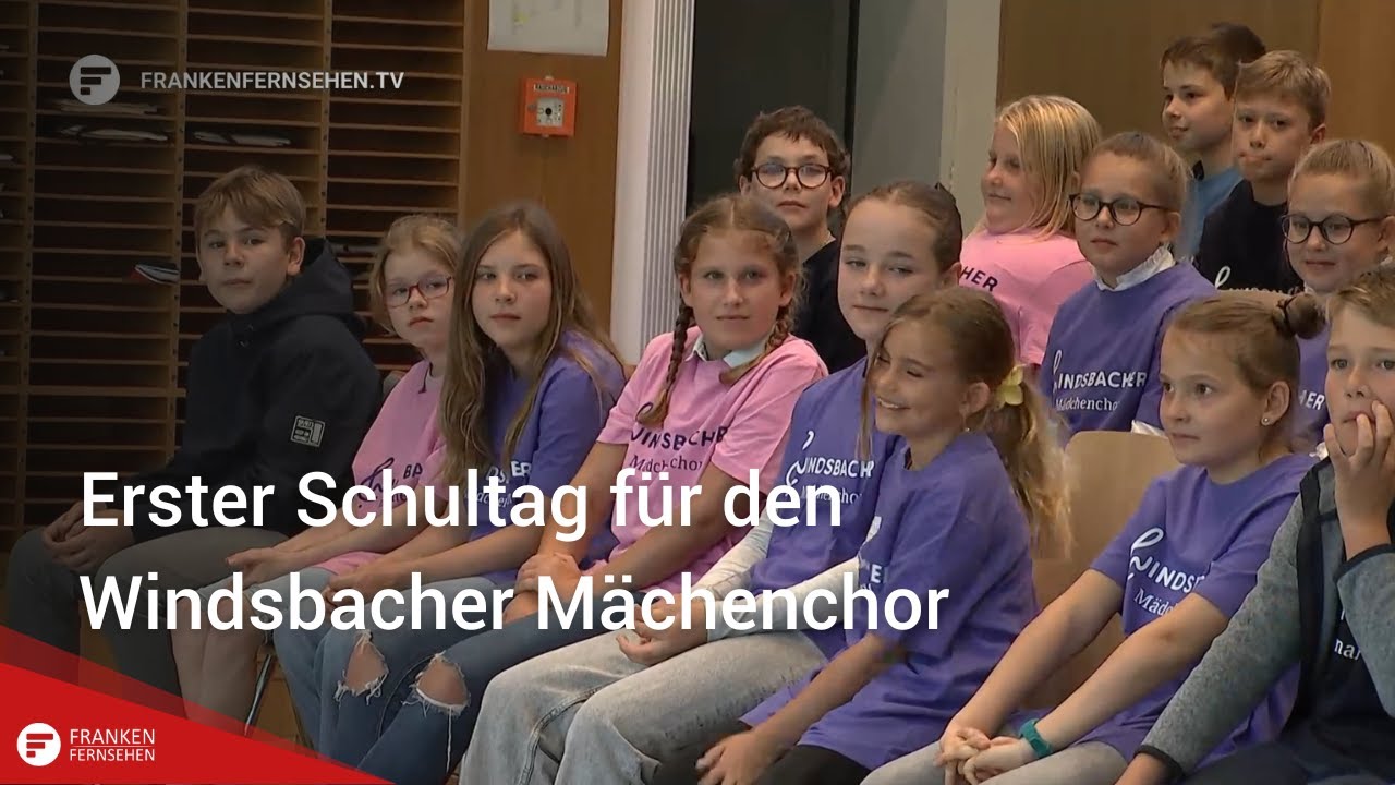 Historischer Neustart in Windsbach: Mädchenchor feiert ersten Schultag