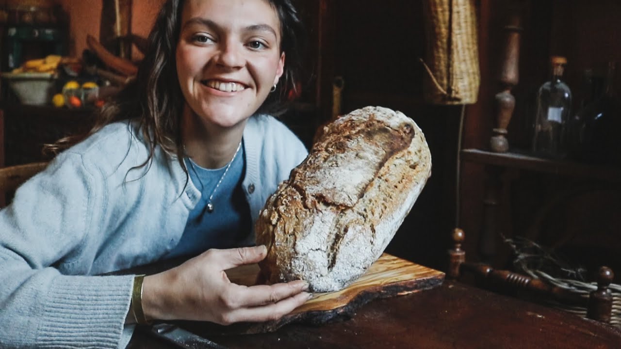 El Pan de Masa Madre está Listo para Hornear - Día 3 - Pan de Masa Madre de Principio a Fin