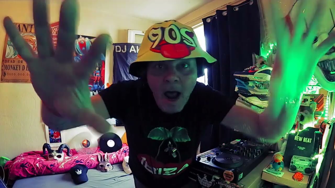 N°8289=DJ AKTARUS NRV=TEKNO VENERE POUR MON 999 e VIDEO SET SUR YOUTUBE=IBIZAKTARUS