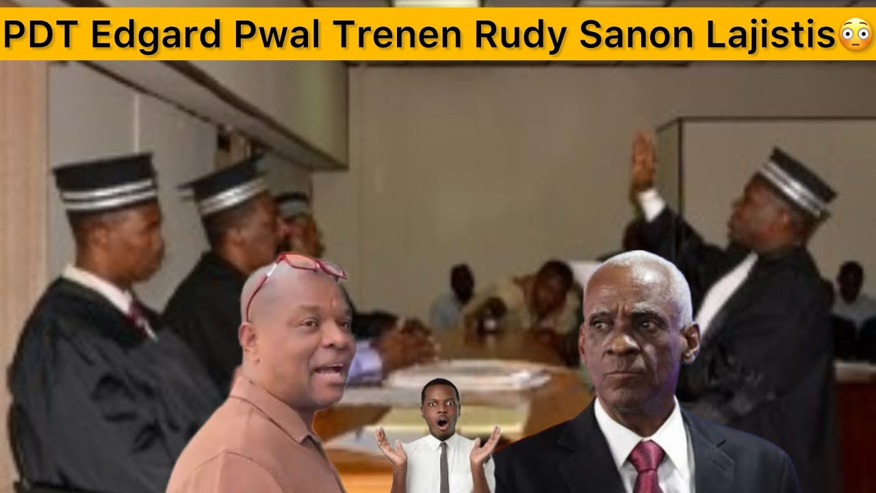 Tou Cho:Pdt #Edgard Pwal Trennen #RudySanon Lajistis!Rudy Vin Ak Prèv Pdt An Ap Bay G4ng Lajan😳