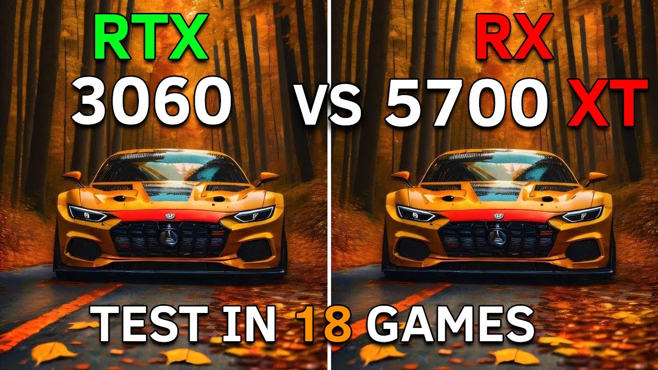 RX 5700 XT vs RTX 3060 | Test In 18 Games at 1080p | 2023