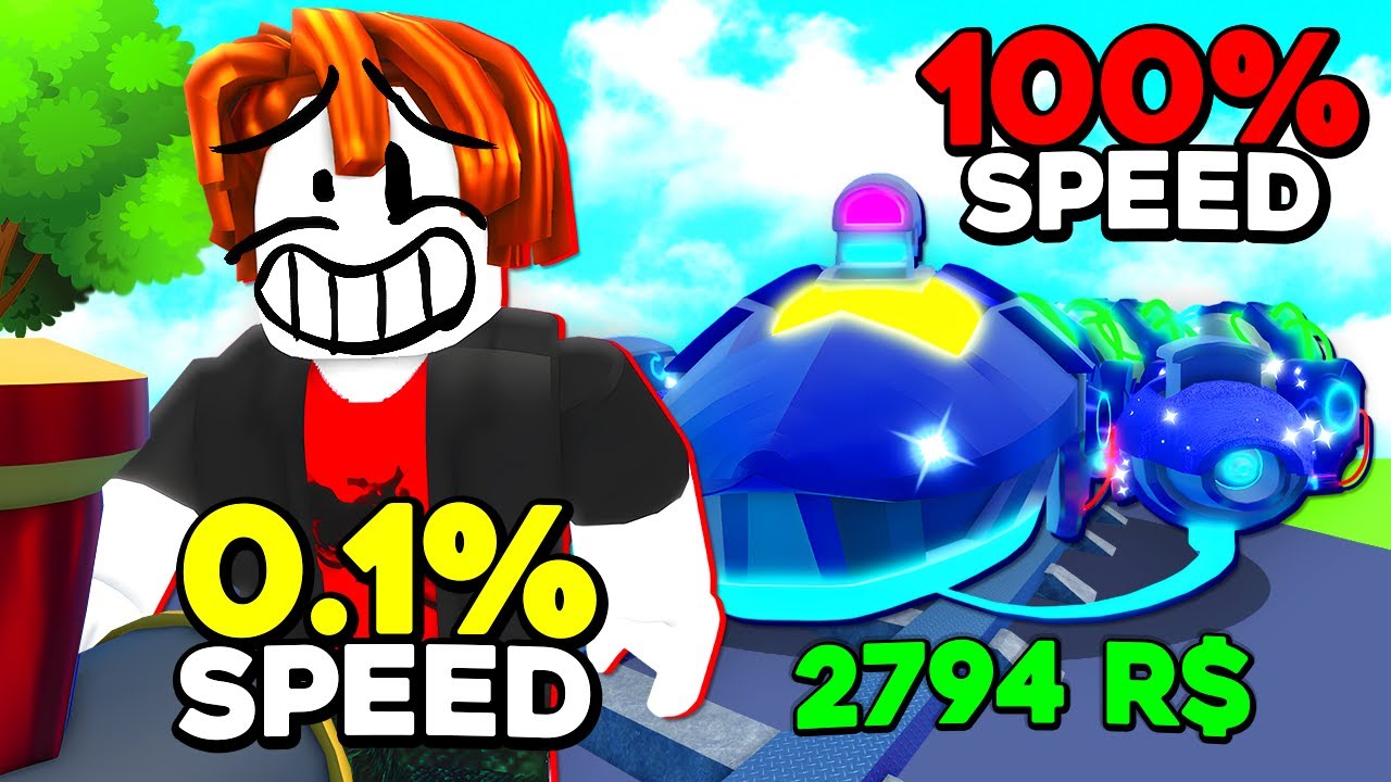 🤬 O MEU TREM DE POBRE FOI ZOADO ENT&Atilde;O ATIVEI ROBUX INFINITO PRA COMPRAR O MAIS CARO DO ROBLOX 🤑