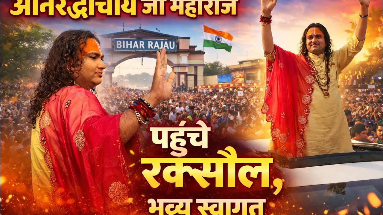 Bihar में उमड़ा जनसैलाब 🙏 | Aniruddhacharya Ji Maharaj Raxaul Visit”#AniruddhacharyaJi#RaxaulBihar
