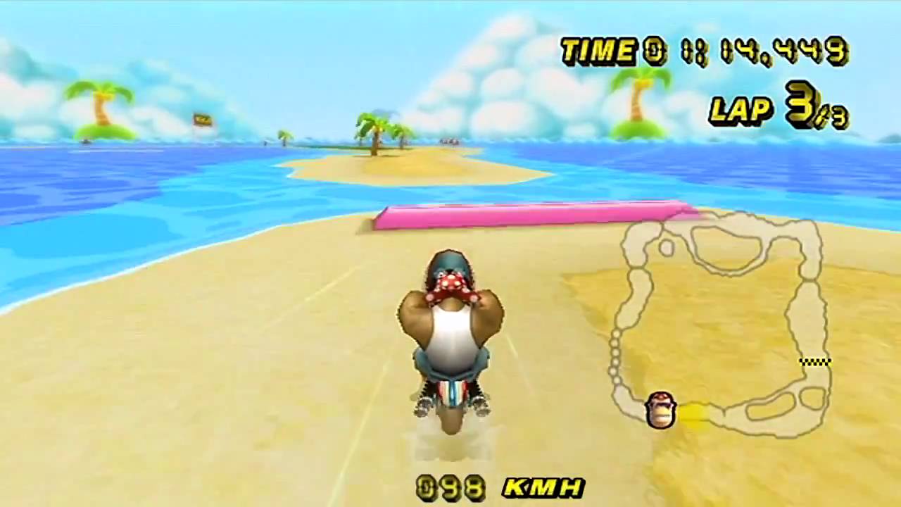 [MKW Former WR] GBA Shy Guy Beach - 01:21.924 - Tømøthγ