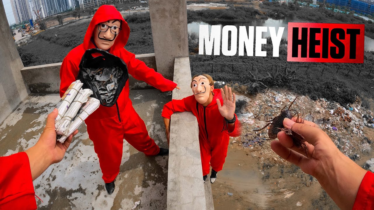 PARKOUR VS MONEY HEIST (Epic Parkour POV Chase)