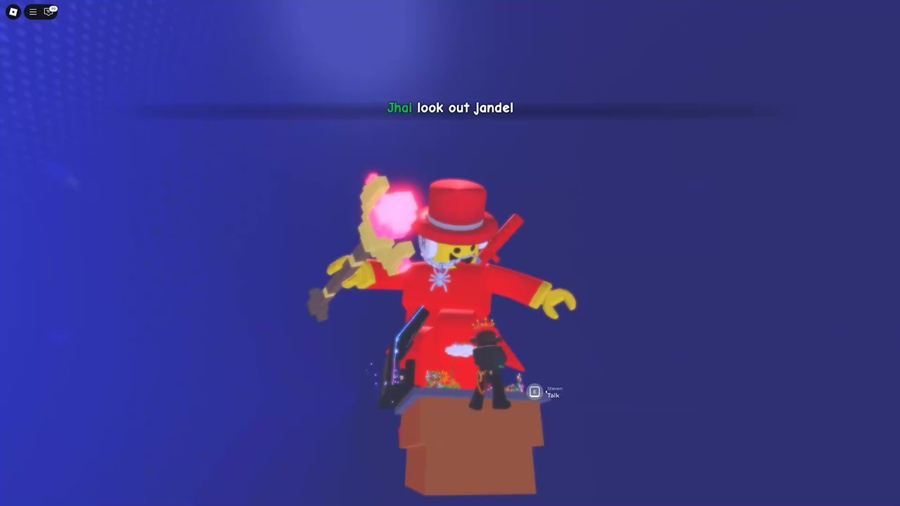 Jandel vs Sammy (Admin War Cutscene) - Grow a Garden