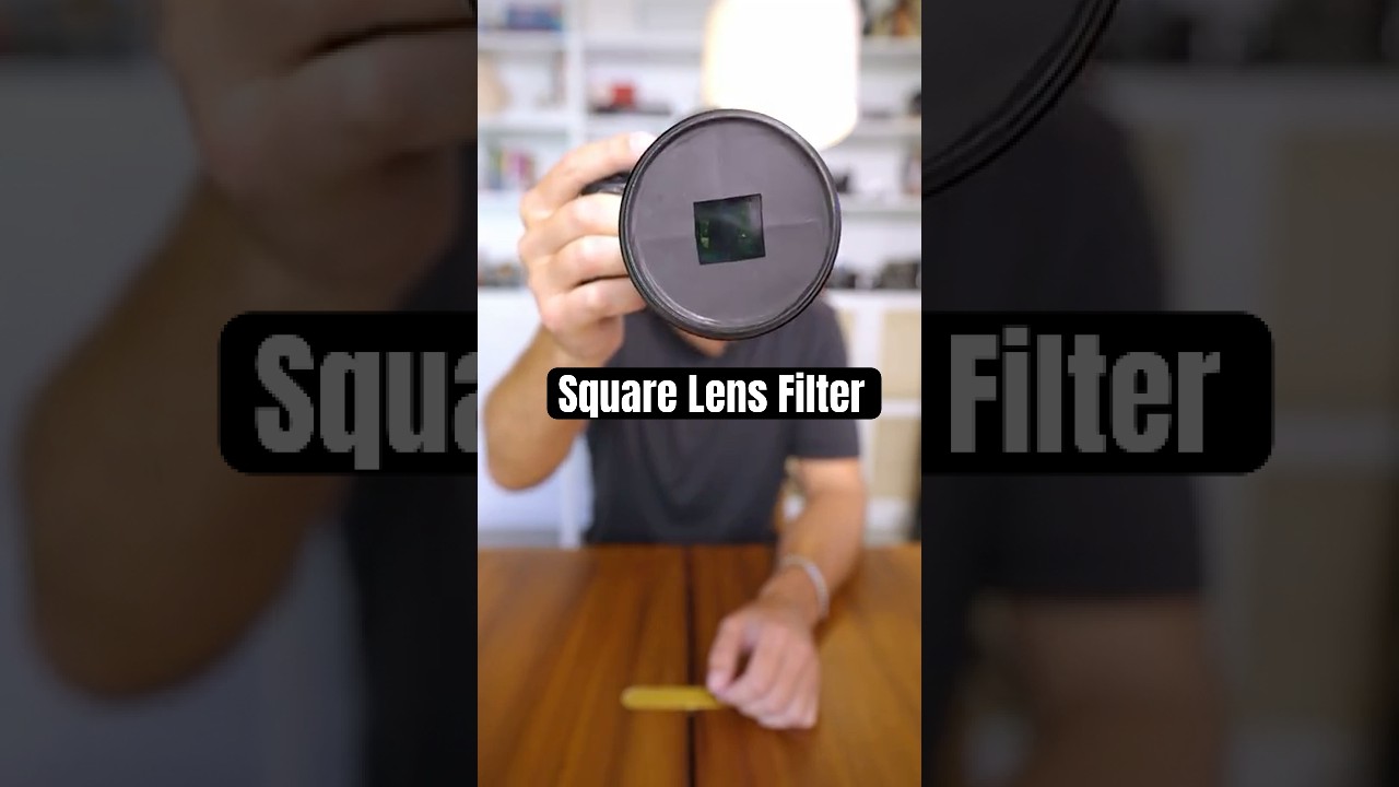 Square Camera Lens Is Crazy