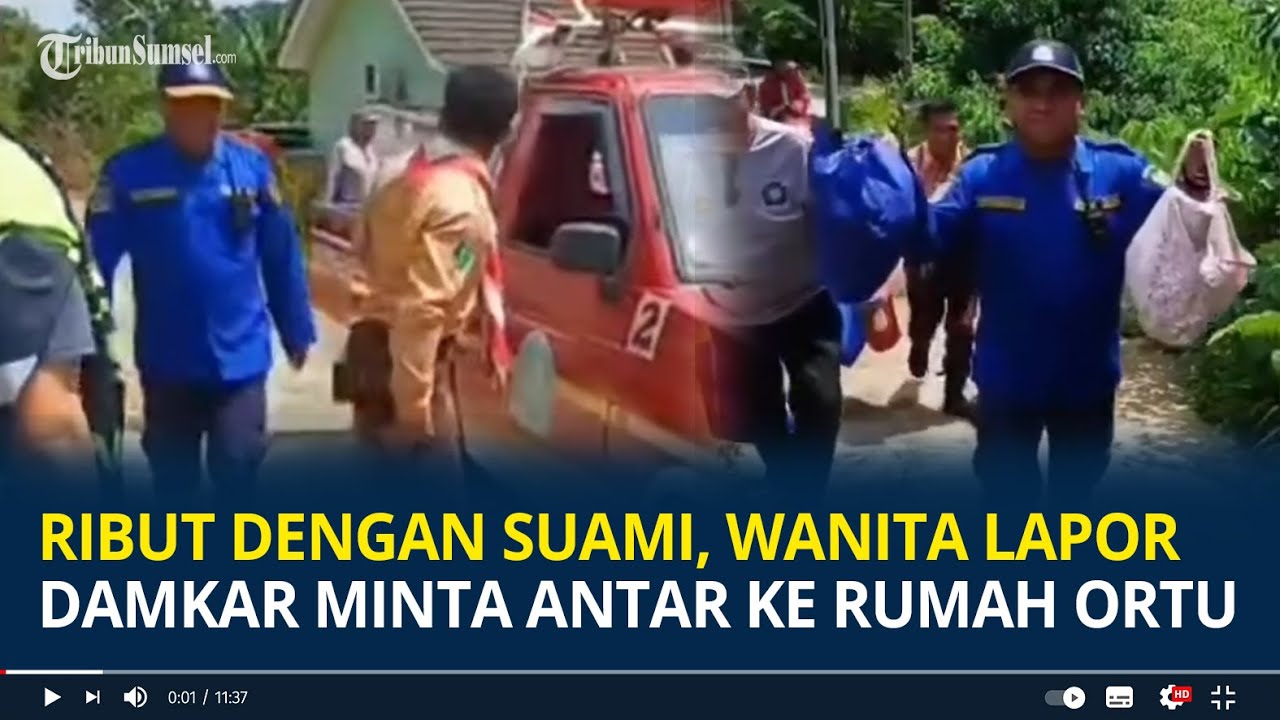 Dipicu Ribut dengan Suami, Wanita di Samarinda Lapor Damkar Minta Antar Pulang ke Rumah Ortu