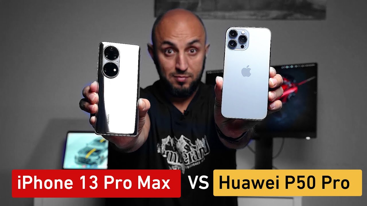iphone 13 pro max VS Huawei p50 pro - camera comparison