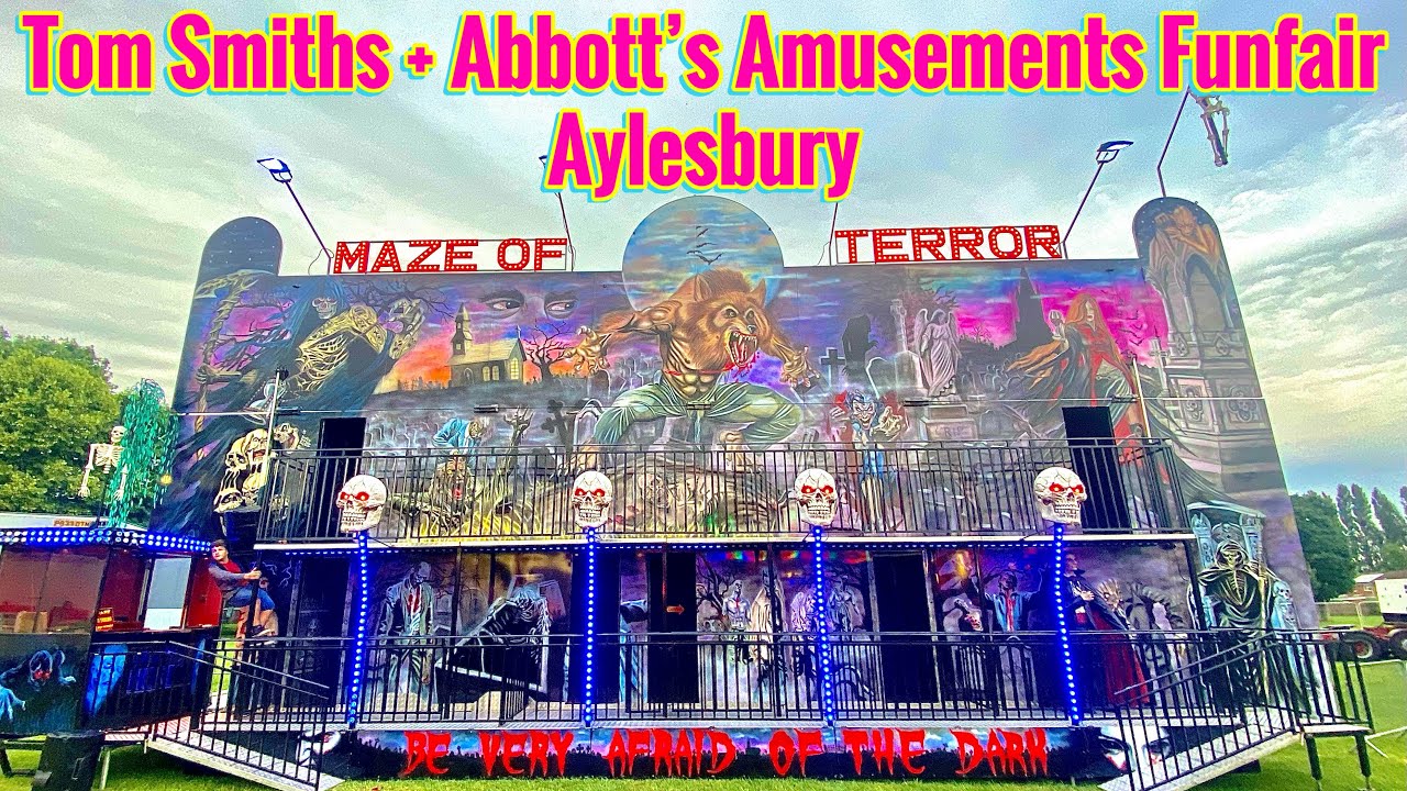 Tom Smiths + Abbott’s Amusements Funfair Aylesbury Vlog 19th June 2022