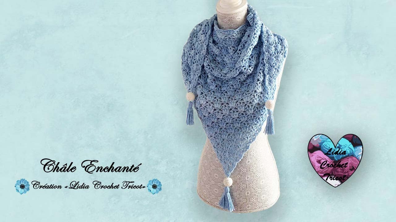 Châle Enchanté Crochet Facile 