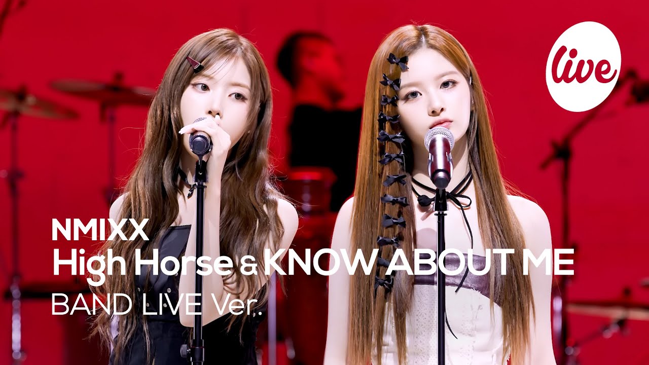 [4K] NMIXX(엔믹스) “High Horse & KNOW ABOUT ME (One Take ver.)” Band LIVE [it’s Live 10mins 잇츠라이브]