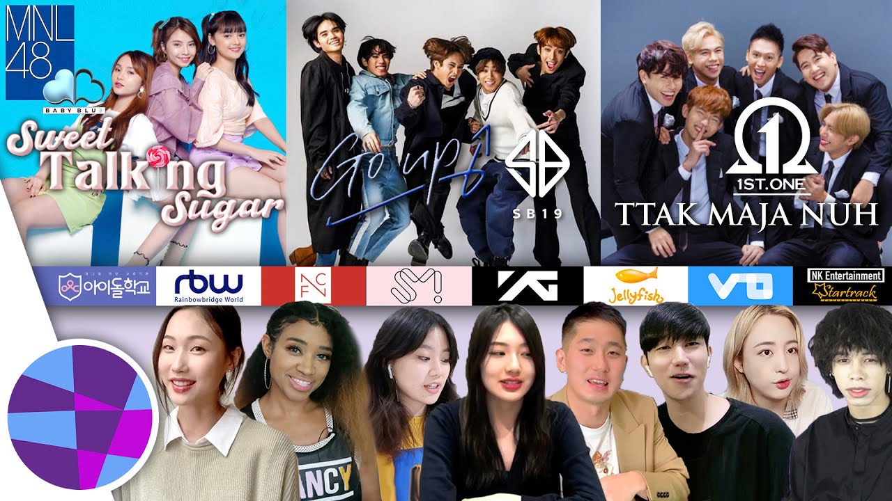 KPOP Trainees React to PPOP (SB19, MNL48 Baby Blue, 1ST.ONE) | EL's Planet