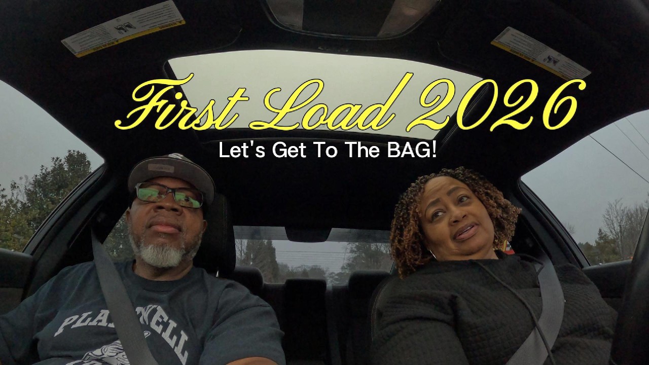 FIRST LOAD | 2026  FLAT TIRE | BACK AT IT | NO JACK!!!!
