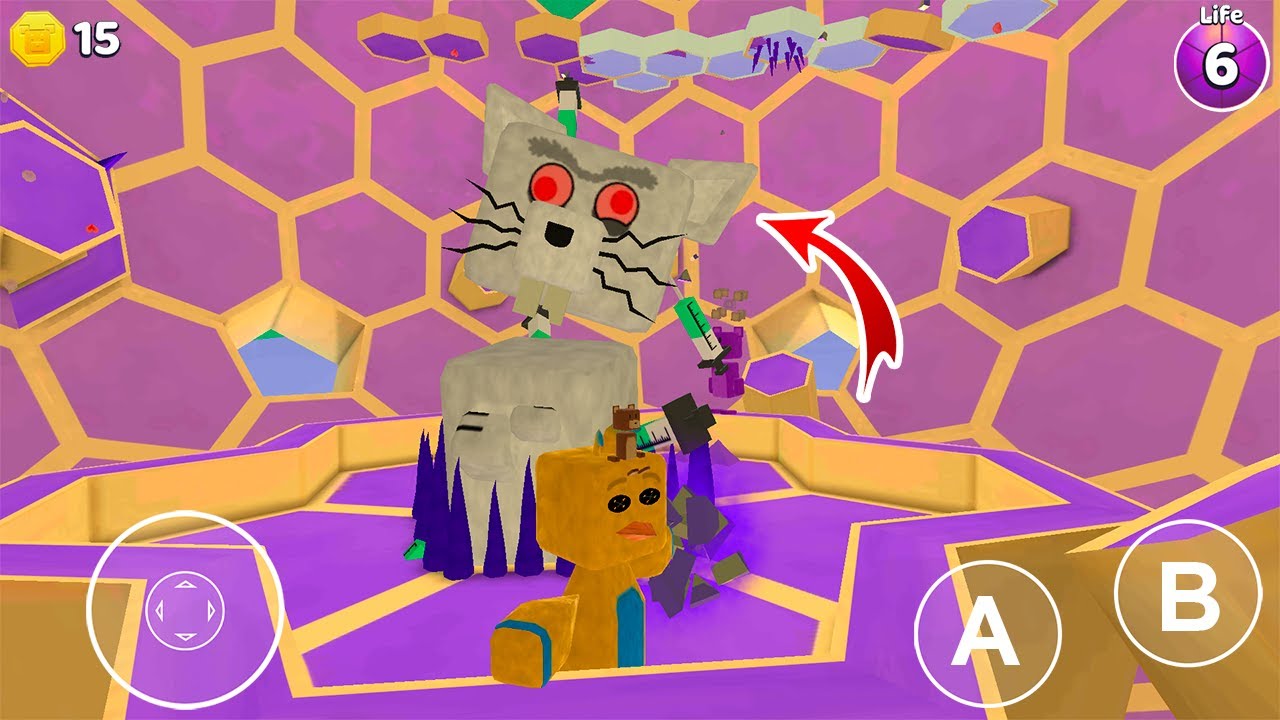 Rat Boss in Hive vs Shicka - Super Bear Adventure Gameplay Walkthrough