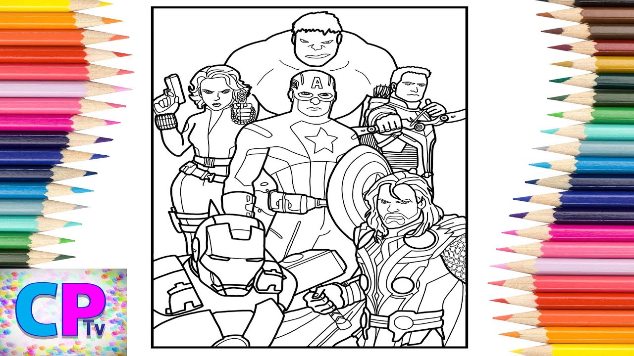 Avengers Super Speed Ipad Pro Coloring Pages/Syn Cole - Keep Going/Melodia/Gizmo [NCS Release]