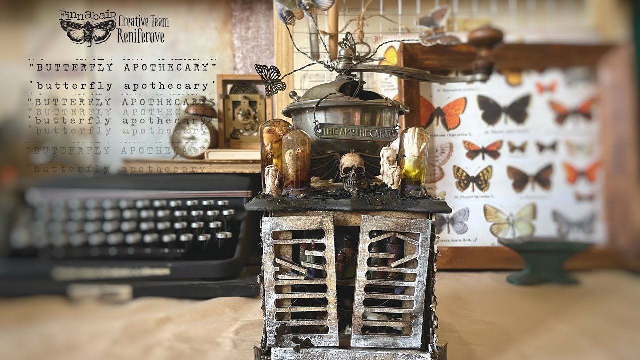 Altered Coffee Grinder for Finnabair