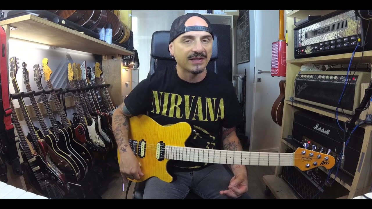 Sterling by Music Man Axis demo