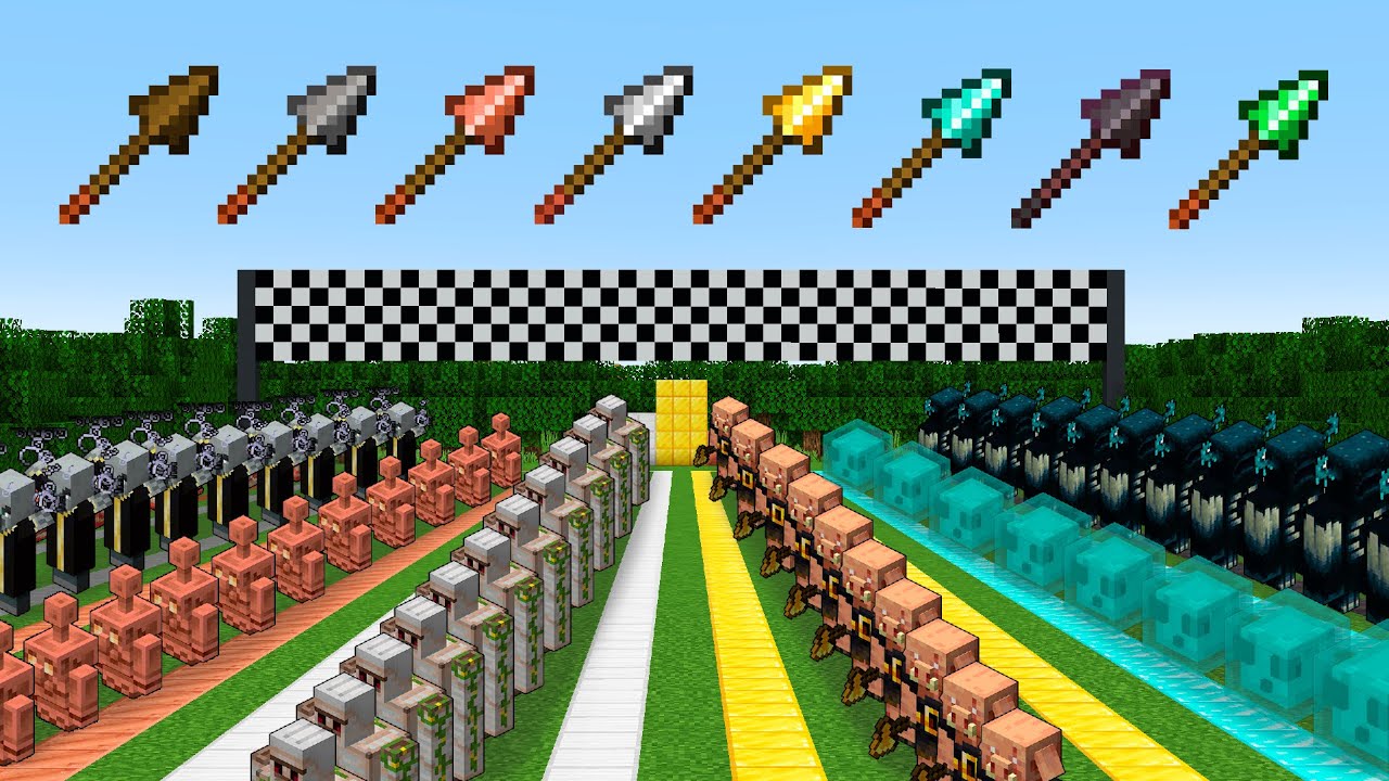 Can Spear Survive Against Every Mob in Minecraft?!