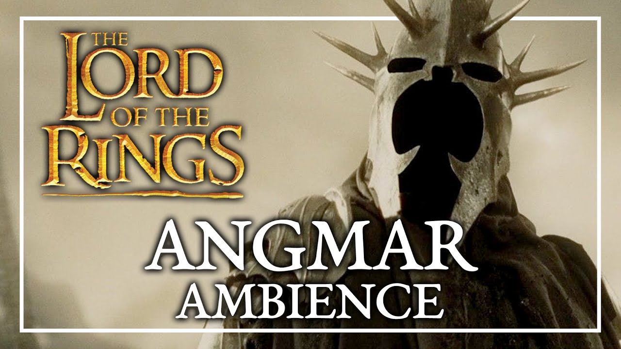 LORD OF THE RINGS ANGMAR AMBIENCE | LOTR RPG Witchking Nazgul Tabletop Roleplaying ASMR Sounds