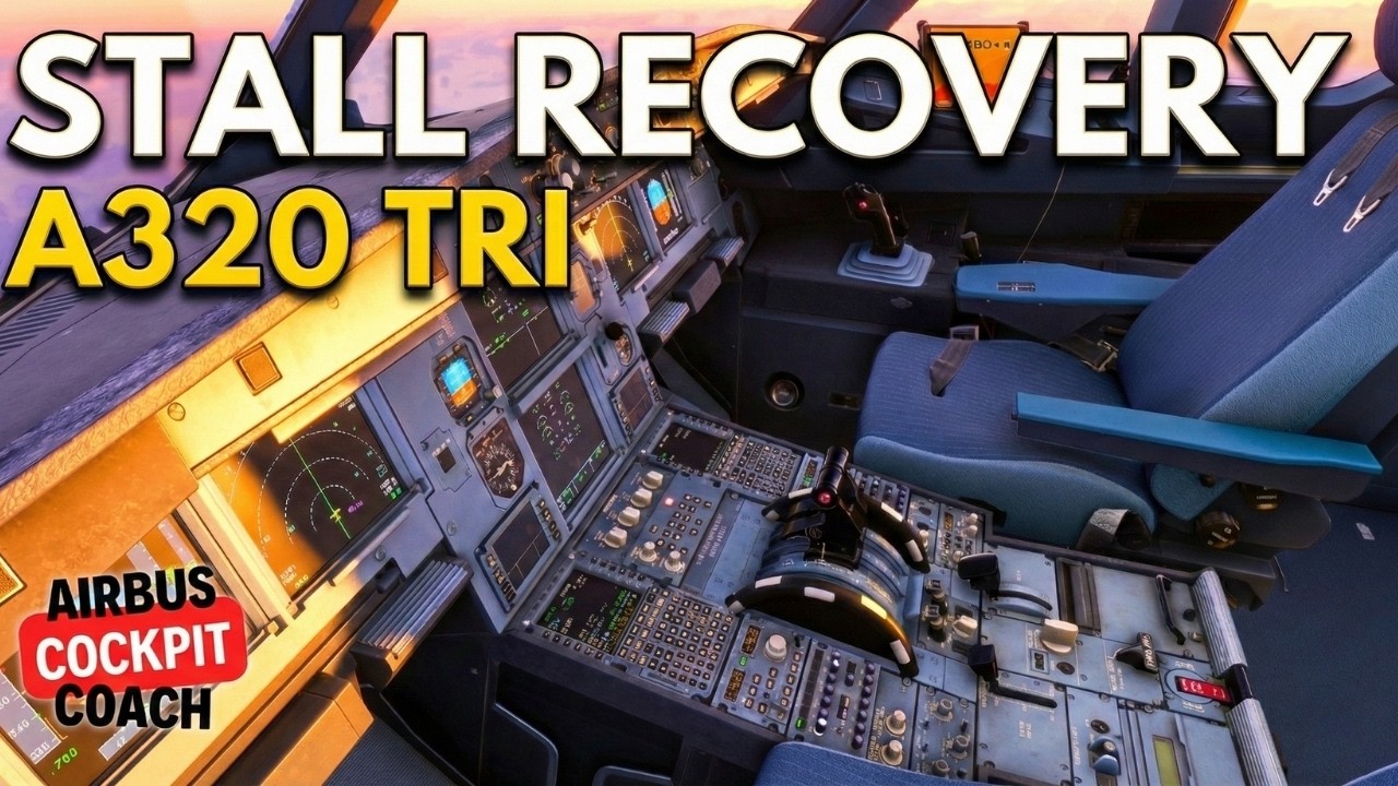 A320 Stall Recovery Tutorial | Real Airbus Pilot Explains Memory Items