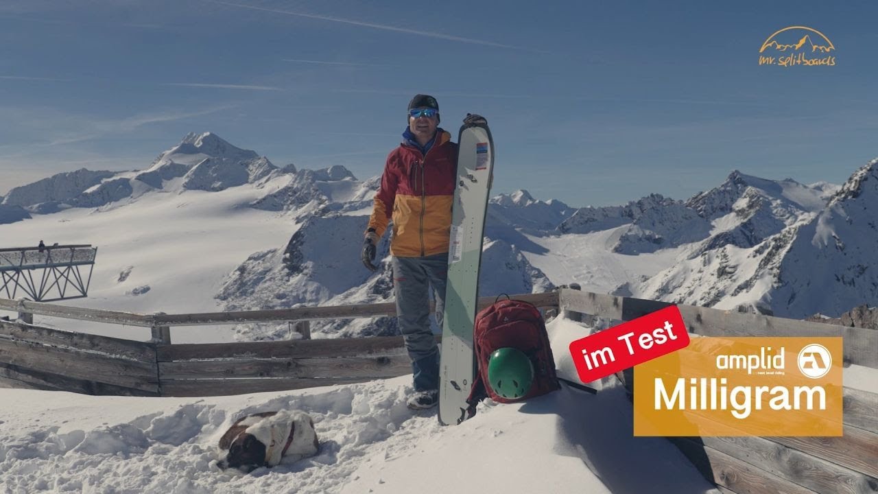 Amplid Milligram - Splitboardtest 22/23 von mr.splitboards