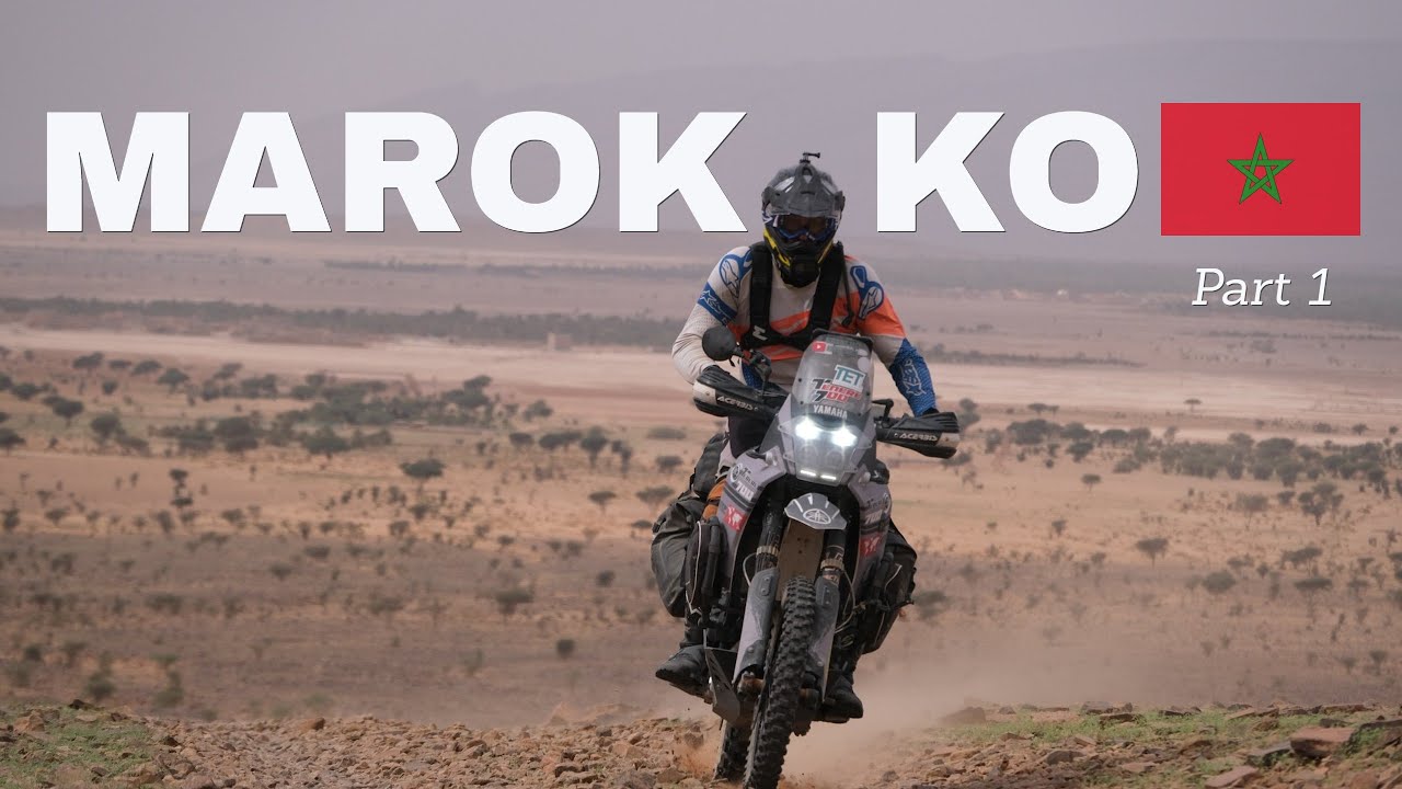 Marokko Motorradreise 2023 (Teil 1) | Yamaha Tenere 700 | Trail Pass Marocco | Col de Belkassem