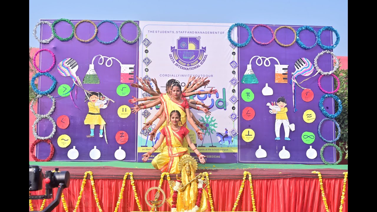 Saraswati Vandana | Geeta International School, Gonda | Project Playground