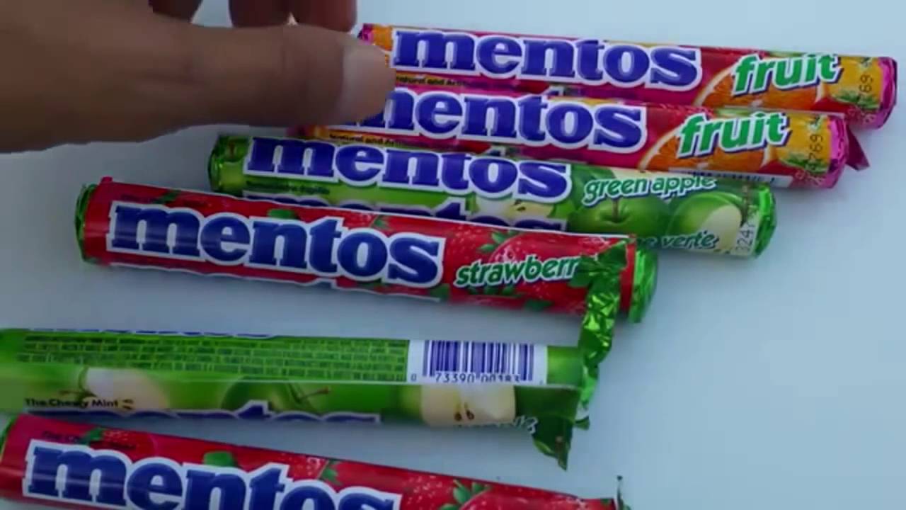 The Chewy Fresh Maker also known as Mentos Candy