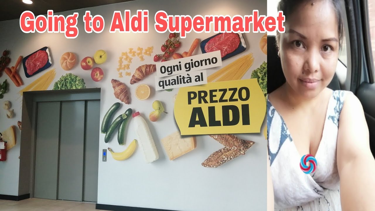 GOING TO ALDI SUPERMARKET BIELLA ITALY🇮🇹