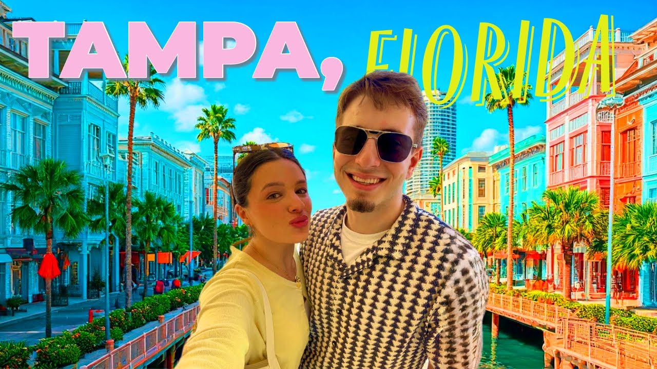 Best Things to Do in Tampa, Florida in 48 Hours!! (Day 1) | Free Trolley, Aquarium & Food Tour!