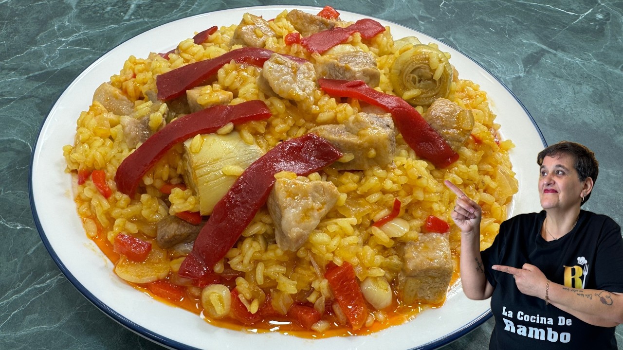 Te Encantará el Arroz con Carne después de conocer esta forma de Cocinarlo. 😎 Receta de Arroz