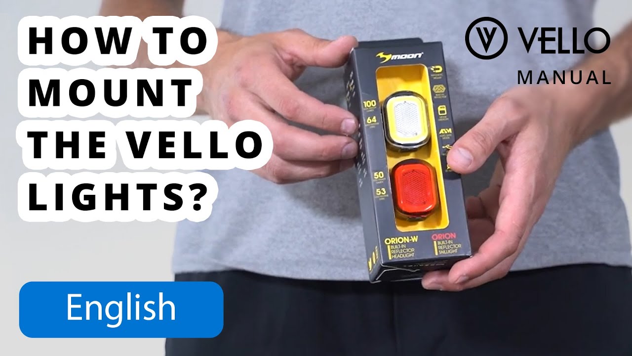VELLO Manual: How to mount the VELLO Lights?