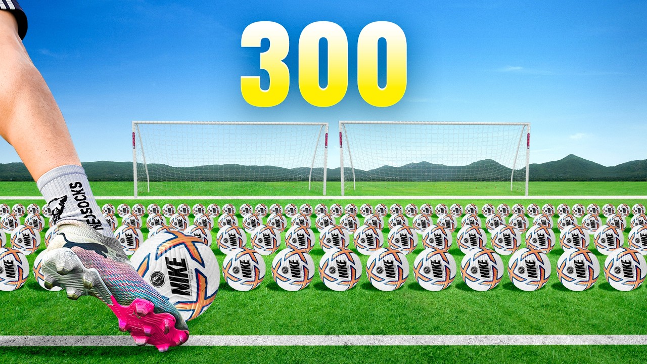 300 Balones vs 2 Porter&iacute;as