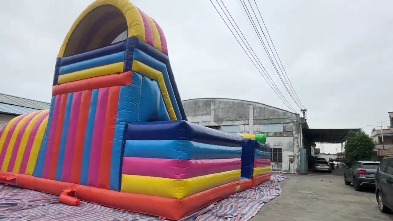 Best Ninja Obstacle Courses in Inflatable Theme Parks