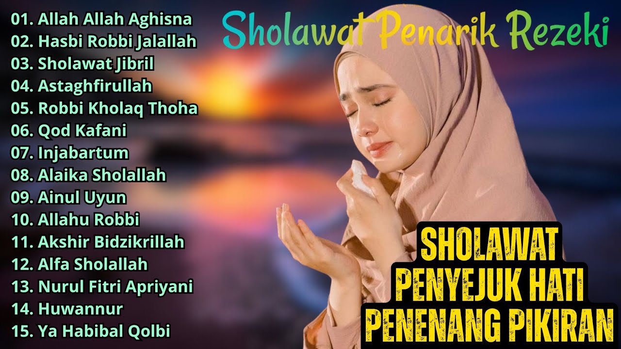 SHOLAWAT PENARIK REZEKI || ALLAH ALLAH AGHISNA, ASTAGFIRULLAH || SHOLAWAT NABI MERDU TERBARU 2025