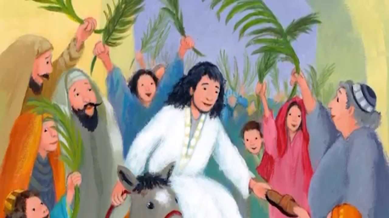 ★ Kinderbibel: Jesus kommt nach Jerusalem ★ Neues Testament ★