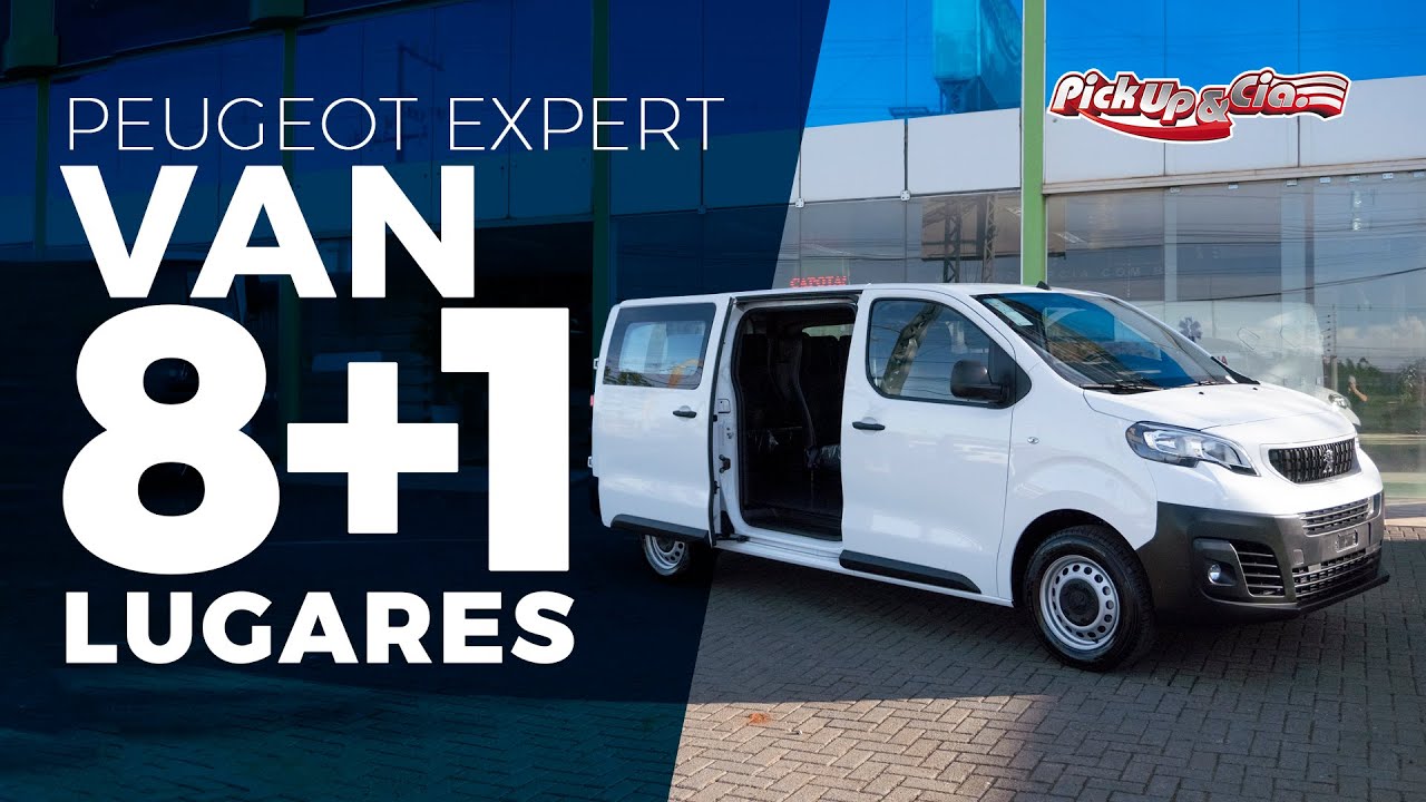 Transforma&ccedil;&atilde;o Van Passageiro 8+1- Peugeot Expert - Pickup&Cia