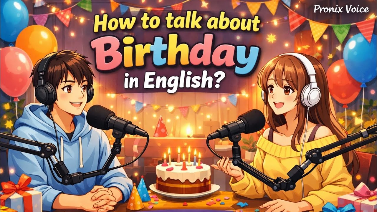 How to Talk About Your Birthday in English Like a Native | Real Conversation Practice