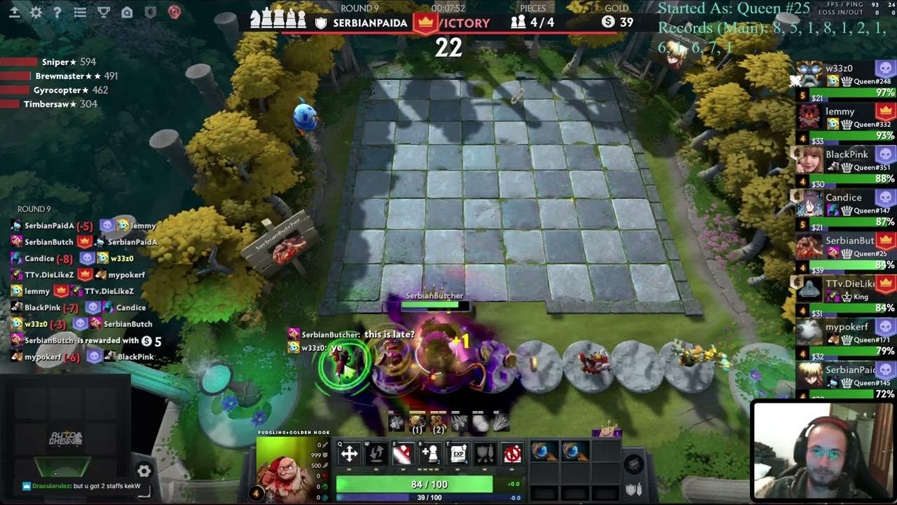 Faceless with LEGENDARY Units Only! 28.10.2022 Dota Auto Chess