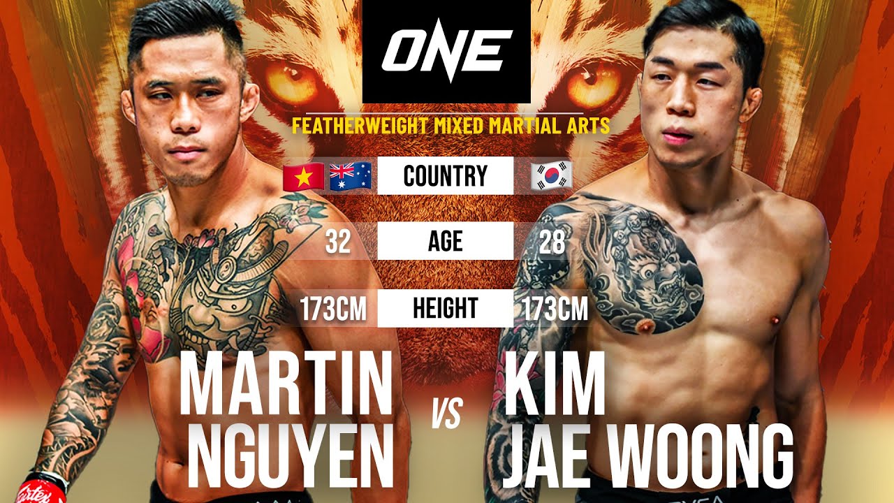 Martin Nguyen vs. Kim Jae Woong | Full Fight Replay