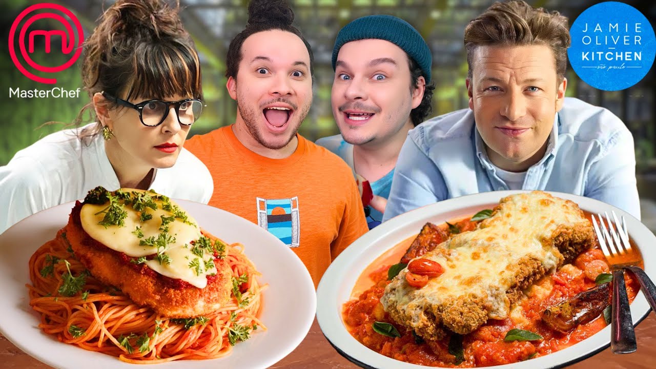 MELHOR PARMEGIANA DE FIL&Eacute; MIGNON: HELENA RIZZO DO MASTERCHEF x JAMIE OLIVER - BATALHA DE CHEF
