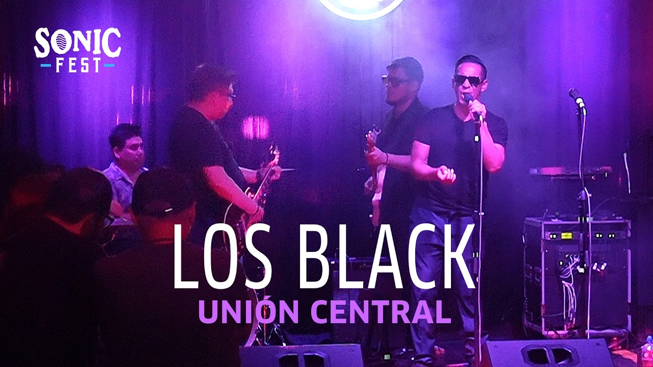 Los Black en vivo en Unión Central | Sonic Fest 2026 (Atmosphere, Ceremony, The Smiths, Radiohead)