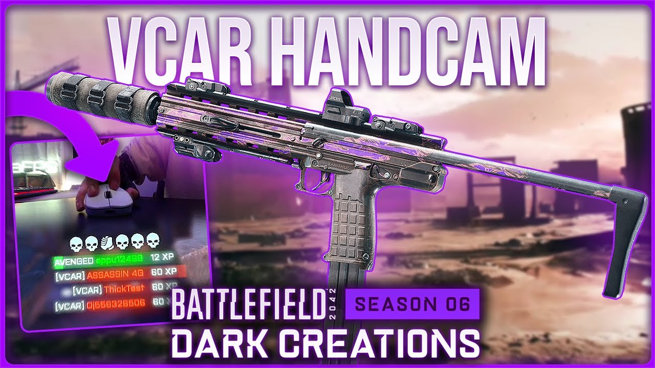 Dropping 141 KILLS with the VCAR + MOUSE CAM - Battlefield 2042 Infantry Breakthrough