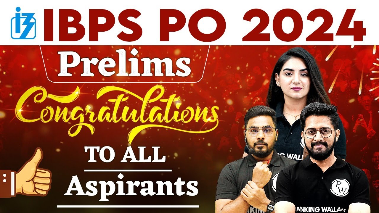 IBPS PO Result 2024 | Congratulations to All Aspirants 🎉 | IBPS PO 2024
