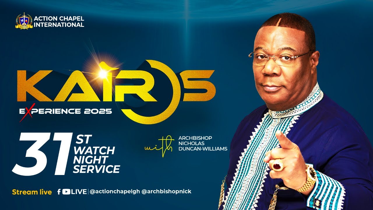 KAIROS EXPERIENCE 2025 | WATCH NIGHT SERVICE | 9:00 PM GMT