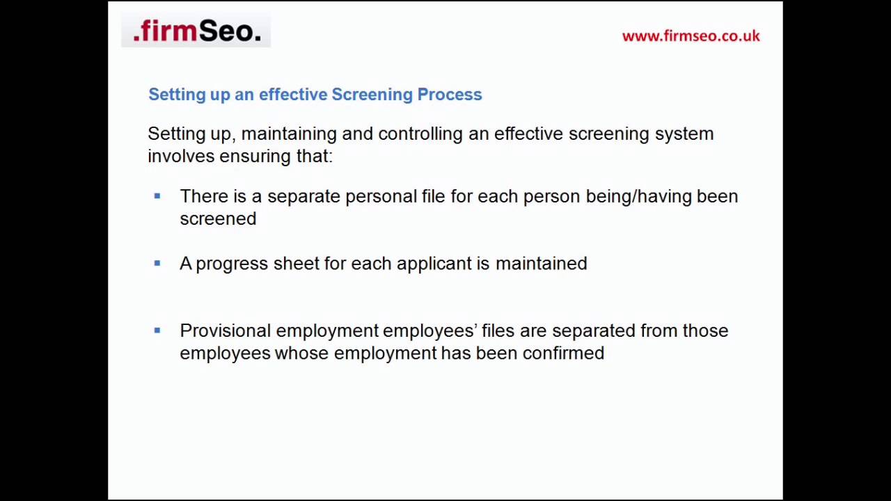BS 7858 Employee Security Screening Introduction