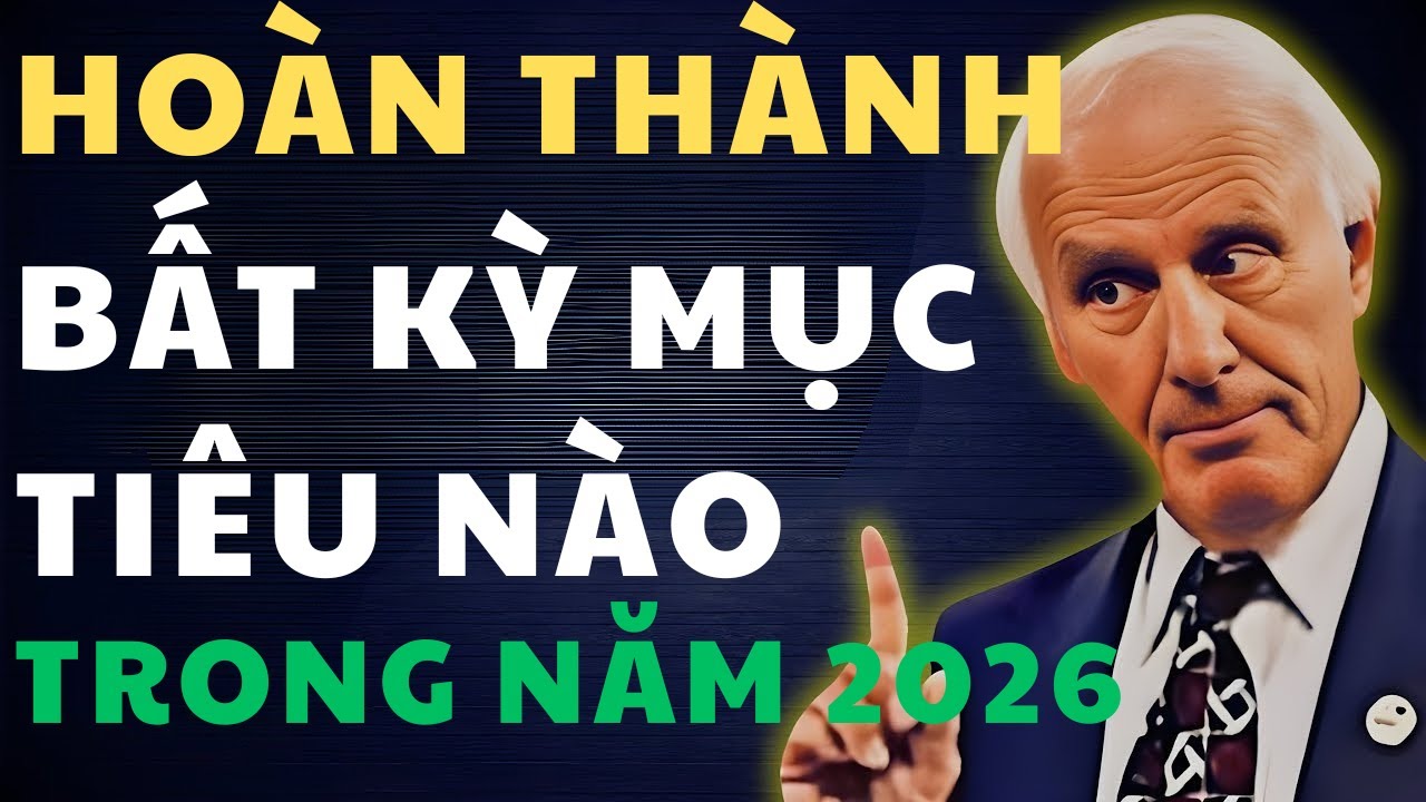 Thay đổi cuộc đời bạn trong năm nay - Động Lực Jim John