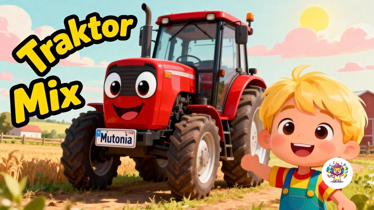 Traktor Kinderlieder Mix zum Mitsingen 🚜 | Mutonia Kinderlieder